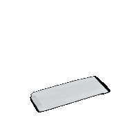 Plain Hot Dog White Satchel Pa