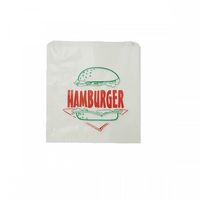 Hamburger Printed Flat Paper B