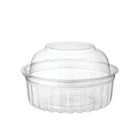 8oz Show-bowl Dome Lid Clear 1