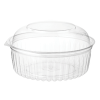 24oz Show-bowl Dome Lid Clear 
