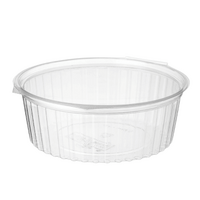 24oz Show-bowl Flat Lid Clear 
