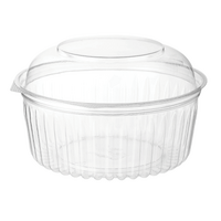 32oz Show-bowl Dome Lid Clear 