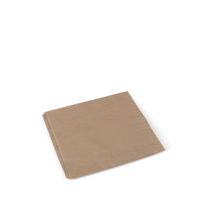 6 Square Brown Flat Paper Bags