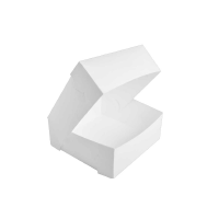 Cake Box 8x8x4&quot; Milkboard Unfo