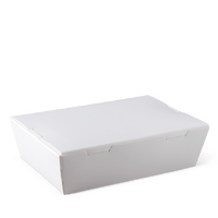 Medium White Lunch Box 180x120