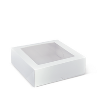 9 Inch Square Patisserie Box W