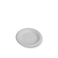 6” Round ECO Paper Plate White