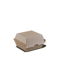 Burger Box Brown Corrugated Kr