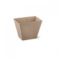 Chips Cup Brown Corrugated Pla
