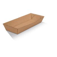 Hot Dog Tray/Brown Corrugated 