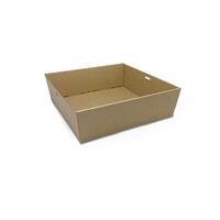 Brown Catering Tray Square 250