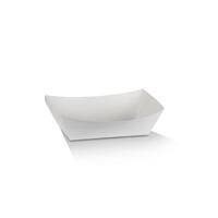 #3 Medium Tray White Cardboard