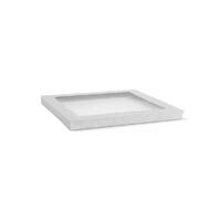White Catering Tray Lid- Mediu