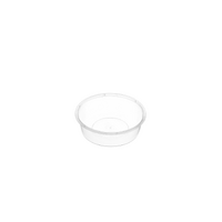 Genfac 220ml Plastic Round Con