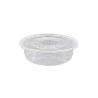 2500ml Big Round Plastic Conta