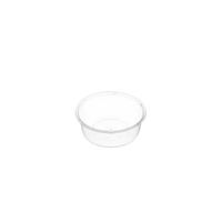 Genfac 280ml Plastic Round Con