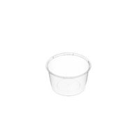 Genfac 500ml Plastic Round Con