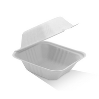 6” Sugarcane Hamburger Clamshe