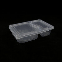 SKP 2 Compartment Plastic Cont