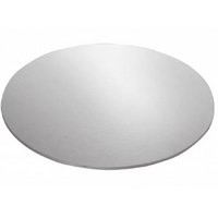 7” Standard Round Silver Cake 