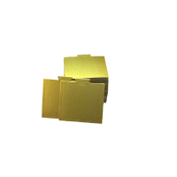 3.5” Gold Square Single Portio