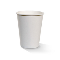 12oz Single Wall Paper Cup Whi