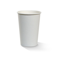 16oz Single Wall Paper Cup Whi