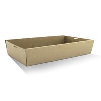 Kraft Cardboard Catering Trays and Lids image